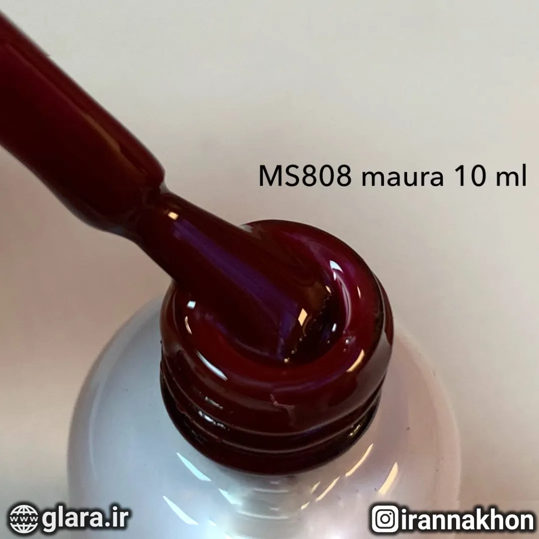 لاک ژل مائورا maura MS 808
